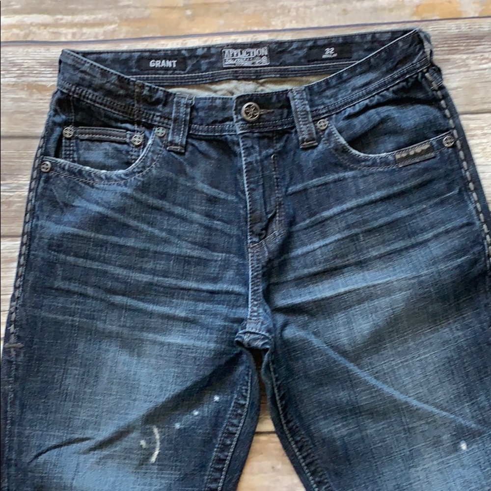 Affliction Grant Straight Jeans